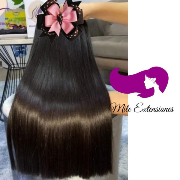 Extensión Humana de  30" Cabello Virgen